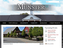 Tablet Screenshot of munster.org